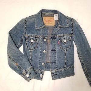Levis Type 1 Cropped Iconic Jacket